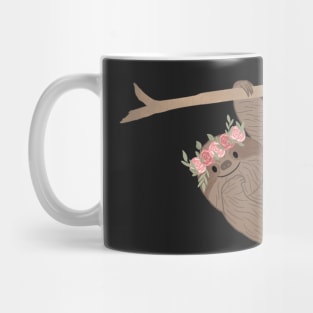 Sloth: Flower Crown! Mug